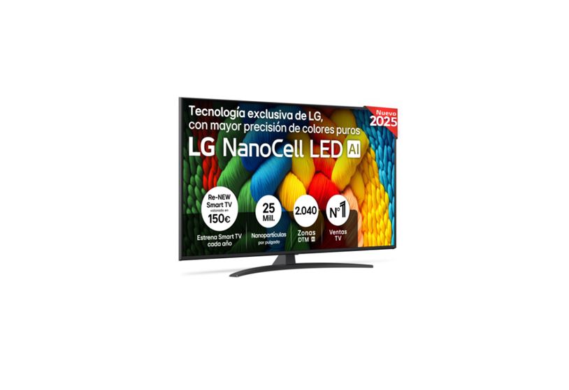 TV LG 55" 55NANO81A6A UHD NANOCELL ALFA7 WEBOS25