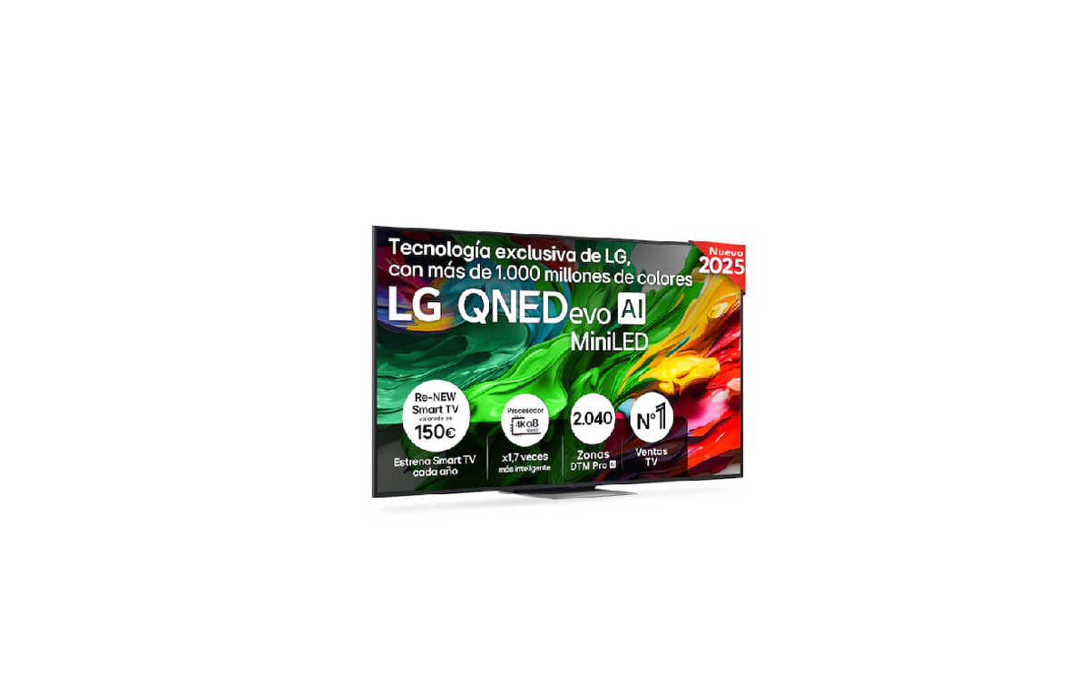 TV LG 75" 75QNED87A6B UHD QNED EVO MINILED ALFA8