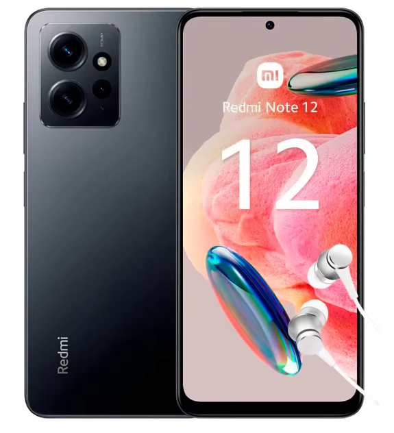 SMARTPHONES REDMI NOTE 12 8/256 6,67" ONYX GRAY