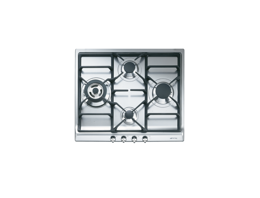 ENCIMERA SMEG SER-60 SG H3 4F INOX GAS