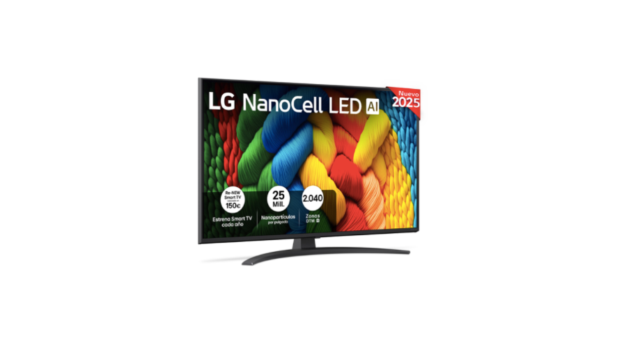 TV LG 43" 43NANO81A6A UHD NANOCELL ALFA7 WEBOS25