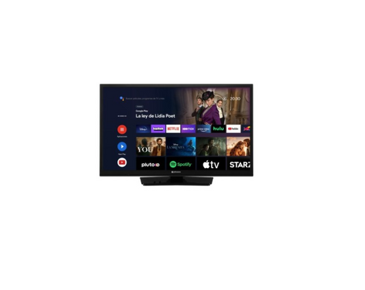 TV JOHONSON 24" J24SN/1 NEGRA SMART ANDROID HD