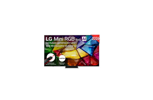 TV LG 75" 75MRGB87B6B UHD MICRORGB A8 144HZ W26